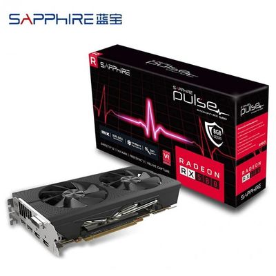 De Grafische Kaarten 500W GDDR5 van Amdradeon Rx580 8gb 2048sp niet LHR