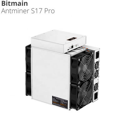 Van de de mijnbouwmijnwerker van BTC Asic Bitmain Antminer S17 S17Pro Bitcoin de machine 53th - zesenzeventigste 2100W-3300W