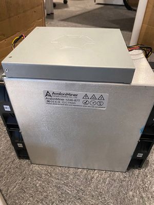 De Mijnwerker Machine Avalon A1246 83t 3150W SHA256 Algorythm van Blockchianasic