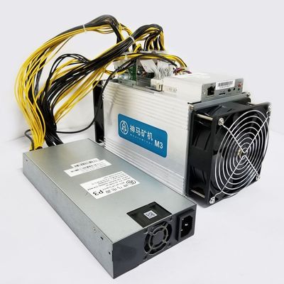 12.5Th van de MijnwerkersWhatsminer M3 M3x M3v2 V1 twaalfde van BTC Asic met PSU