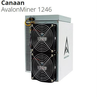 Canaan Avalon 1246 die Asic-Mijnwerker Machine 85Th 90t SHA256 Blochchain Bitcoin grote hashrate ontgint